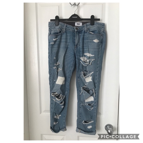 PAIGE Jimmy Jimmy Ankle boyfriend jeans - Picture 3 of 4